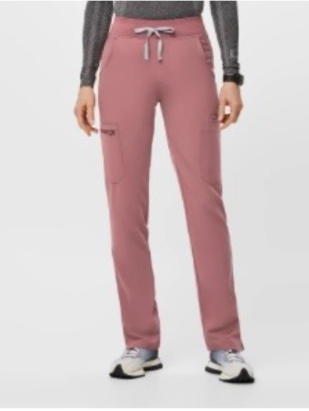 FIGS Mauve Yola High Waisted 2.0 - Skinny Scrub Pants~Size Small